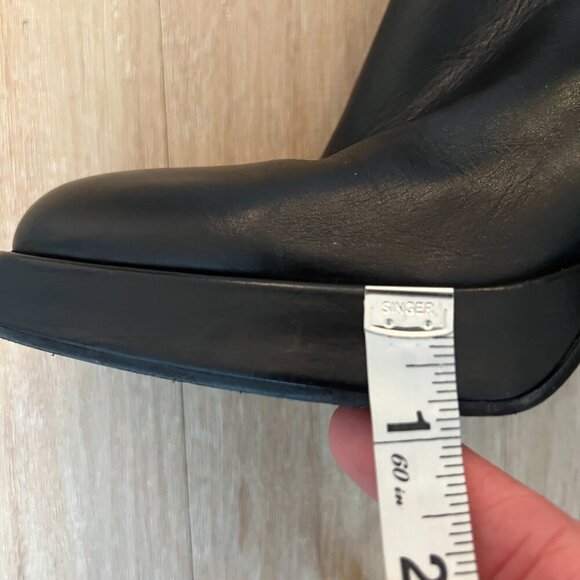 L'idea by Lori Leather Platform Boots Size 41/10 - Picture 10 of 11